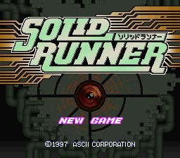 Solid Runner screenshot 4 for Super Famicom